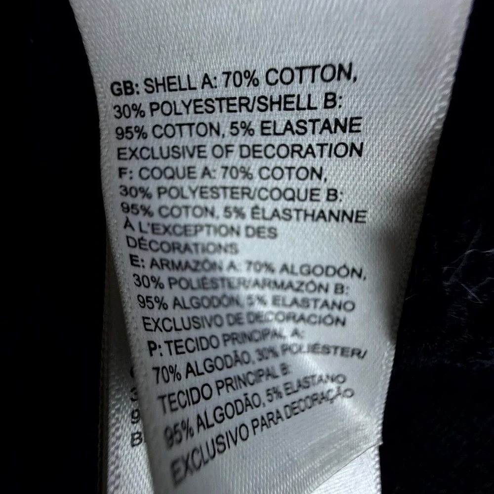 The North Face Hoodie Mens Large Black White Graphic Print Kangaroo Pockets - Picture 5 of 7
